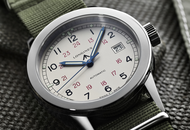 longines heritage military watch